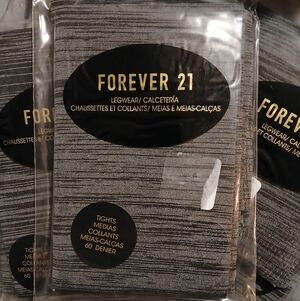 Forever 21 Charcoal Legwear